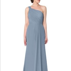 Azazie Bridesmaid Dress Dusty Blue A14
